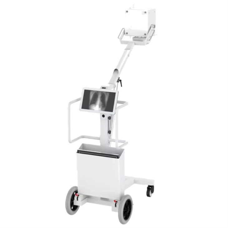 8KW Mobile Digital X-Ray Unit With Flat Panel Detector